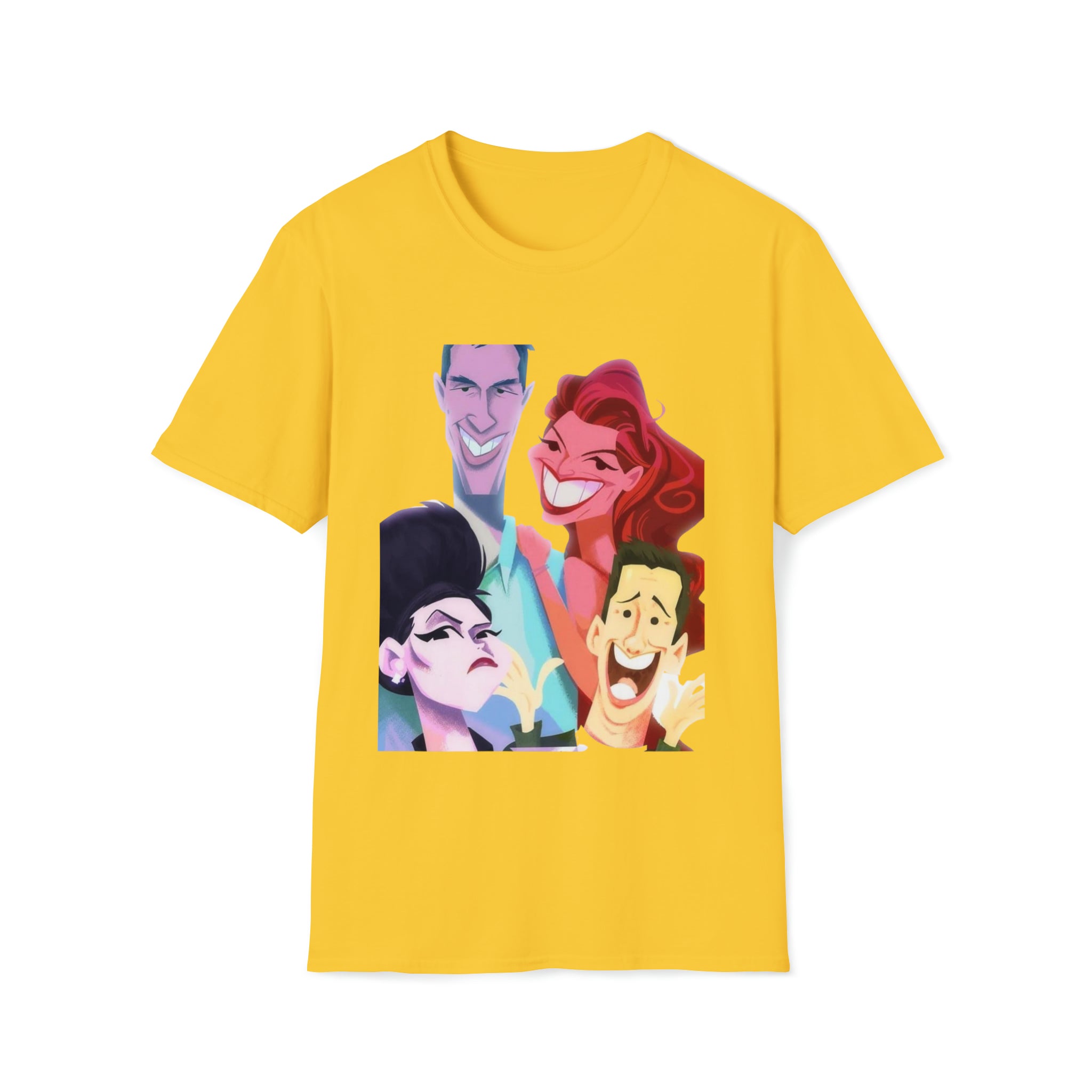Will and Grace- Unisex Softstyle T-Shirt - Creations by Chris and Carlos